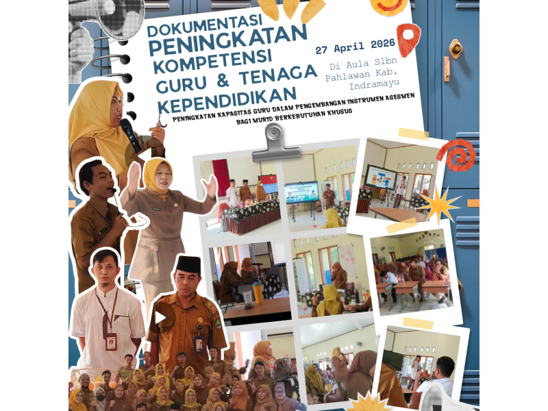 SLB Negeri Pahlawan Gelar Workshop Peningkatan Kapasitas Guru dalam Pengembangan Instrumen Asesmen