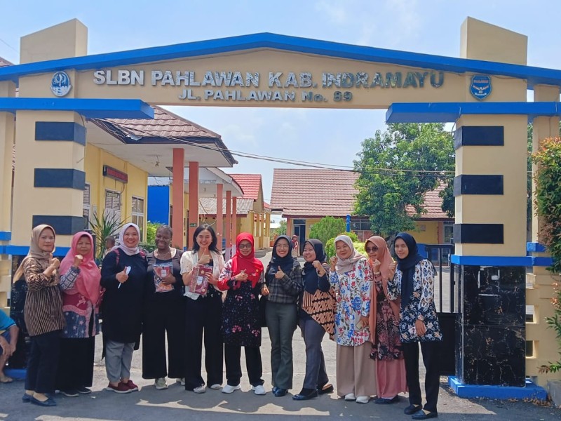 SLB Negeri Pahlawan Terima Kunjungan Tim Rutgers untuk Monitoring KBM PKRS