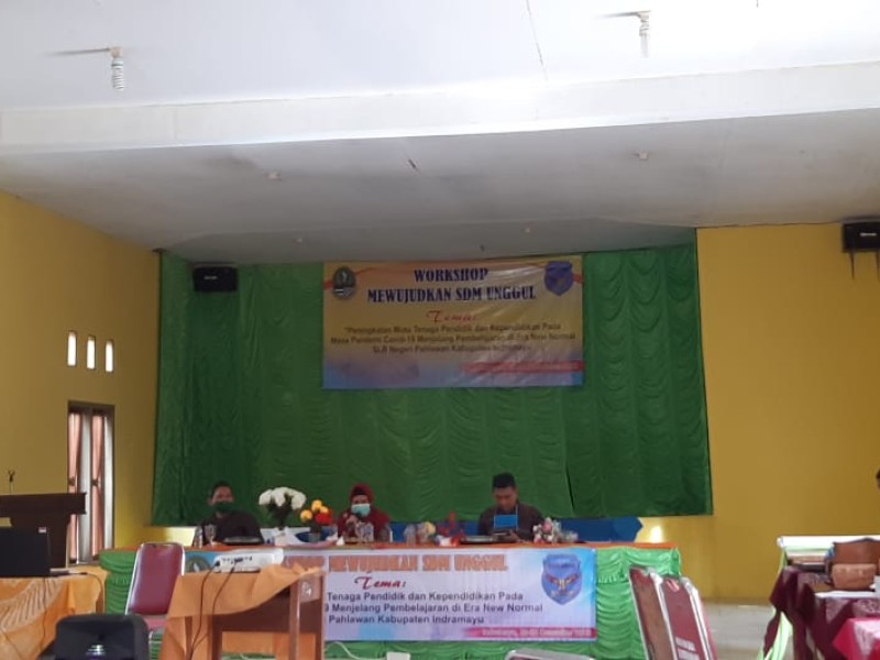 WORKSHOP MEWUJUDKAN SDM UNGGUL DI SLBN PAHLAWAN KAB. INDRAMAYU