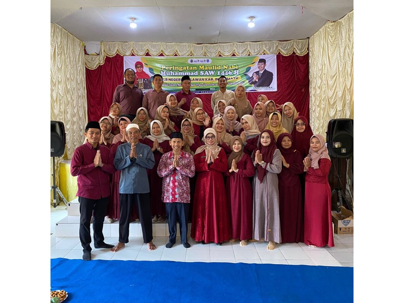 Peringatan Maulid Nabi Muhammad SAW di SLB Negeri Pahlawan Indramayu Berjalan Khidmat dan Sukses