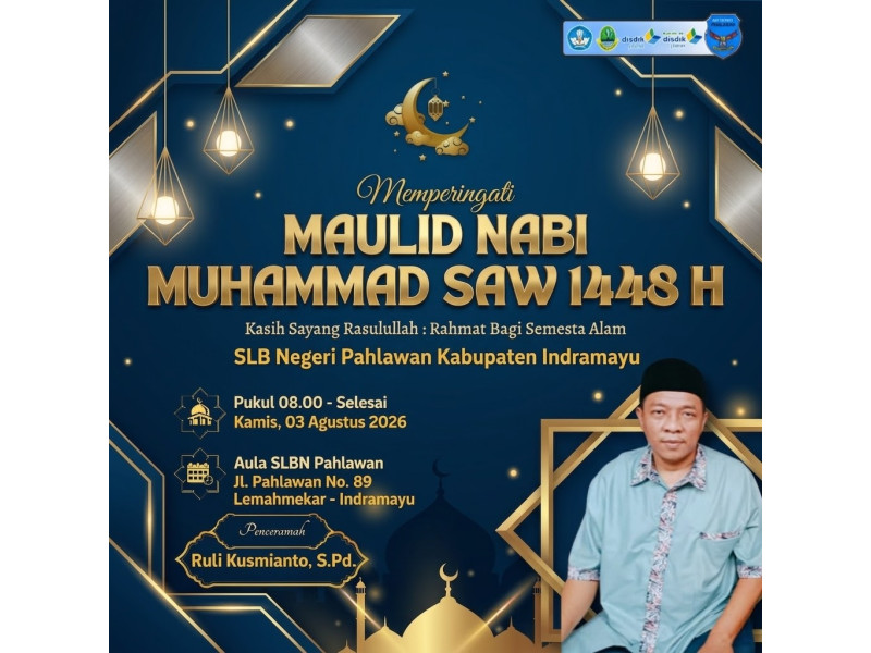 SLB Negeri Pahlawan Indramayu Gelar Peringatan Maulid Nabi Muhammad SAW 1448 H