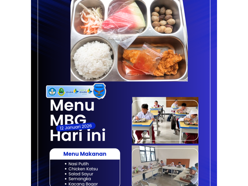 Semangat Semester Baru! SLBN Pahlawan Awali Hari Pertama dengan Menu Makan Bergizi Gratis (MBG)